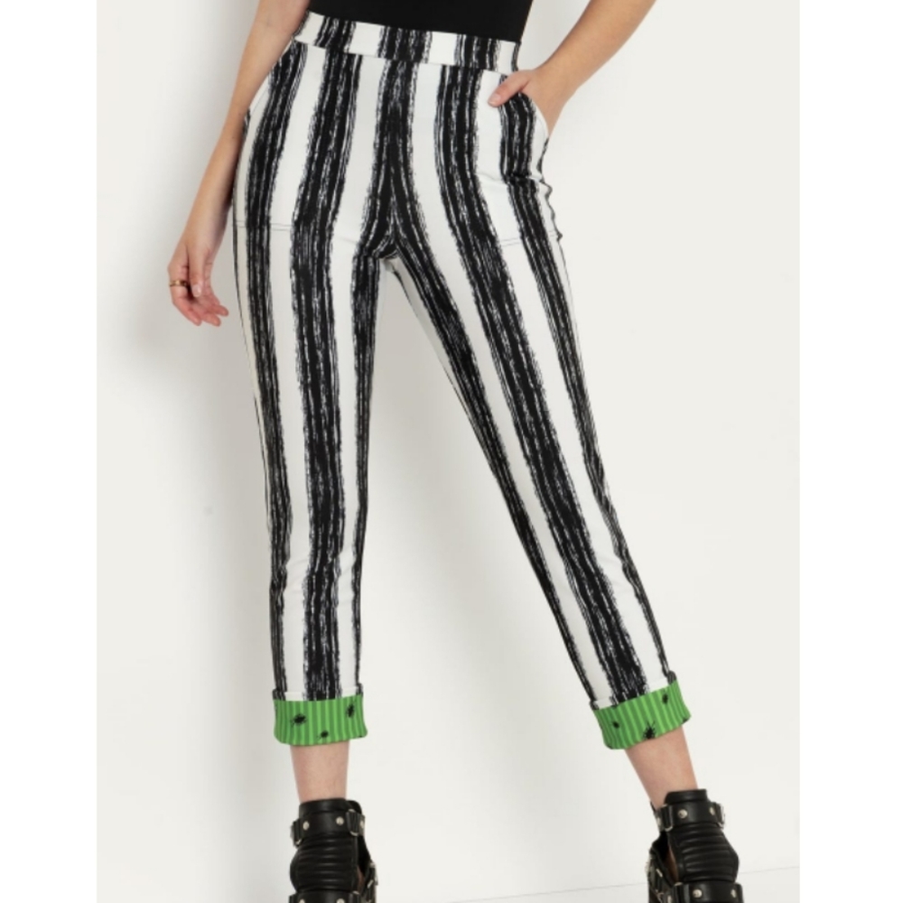 NWT Blackmilk XL, Beetlejuice Cuffed Pants Toasties